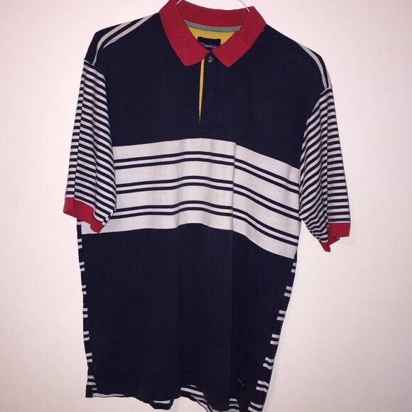 Catalina Other - Polo shirt, golf, navy, striped